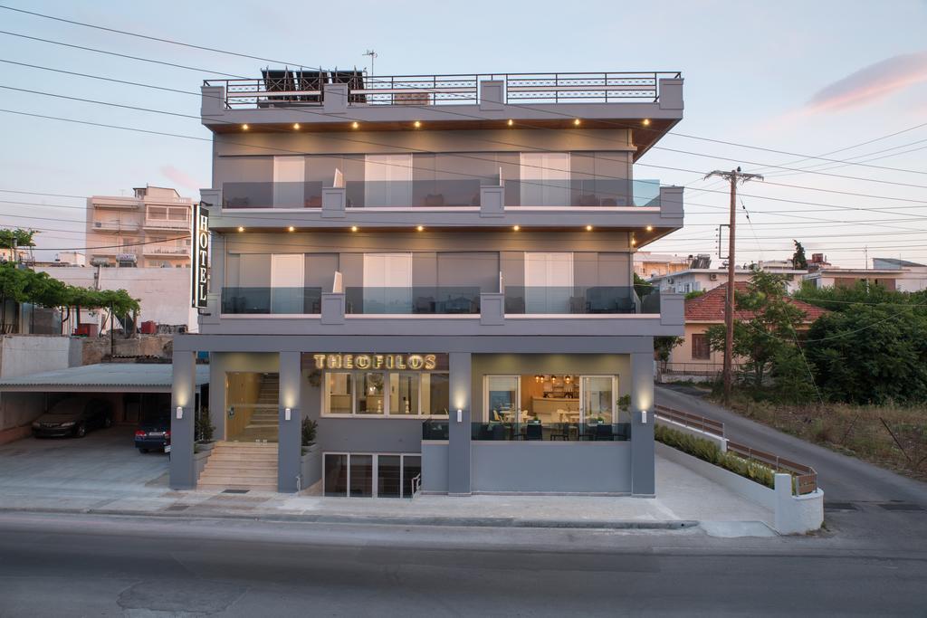 Theofilos City Hotel Chania  Exteriör bild